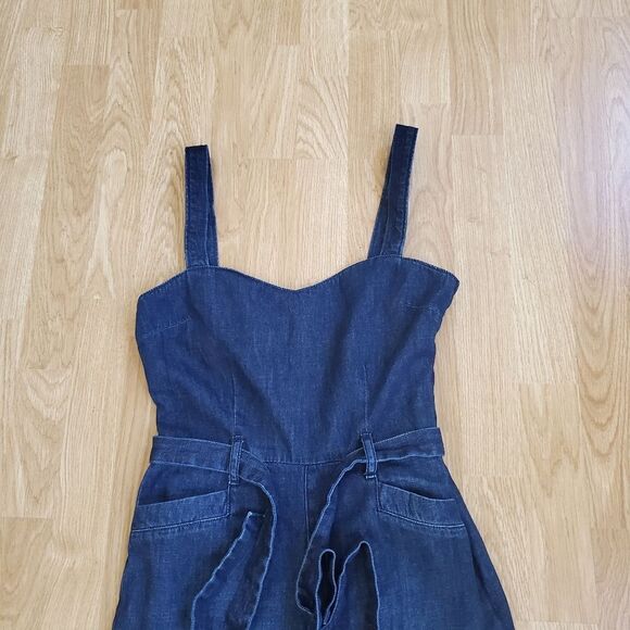 PAIGE Emma Denim Jumpsuit size XS. Excellent, gently worn condition - Picture 5 of 15